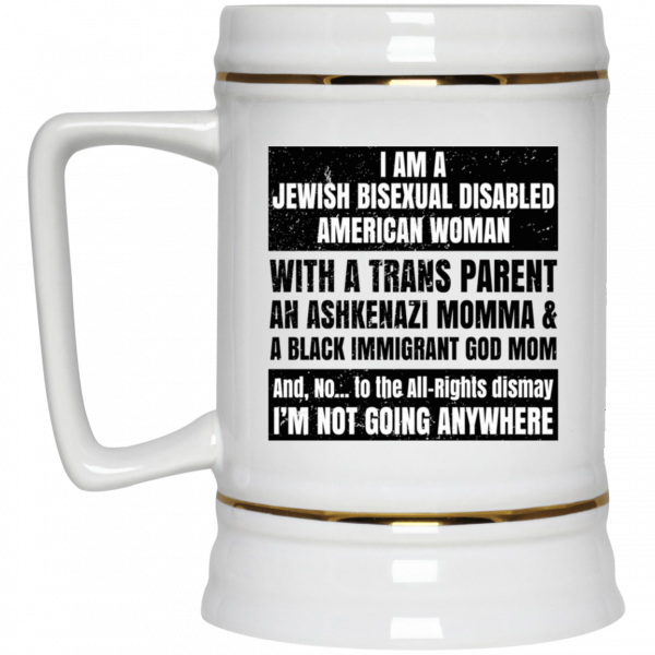 I Am A Jewish Bisexual Disabled American Woman Mug 4
