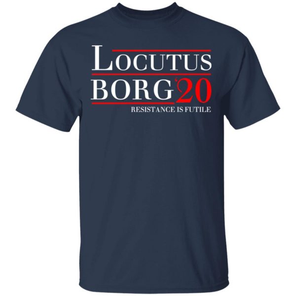 Locutus Borg 2020 Resistance Is Futile T-Shirts, Hoodies, Sweatshirt 3