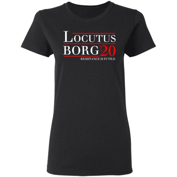 Locutus Borg 2020 Resistance Is Futile T-Shirts, Hoodies, Sweatshirt 5