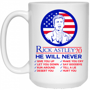 Rick Astley 2020 He Will Never Mug 6
