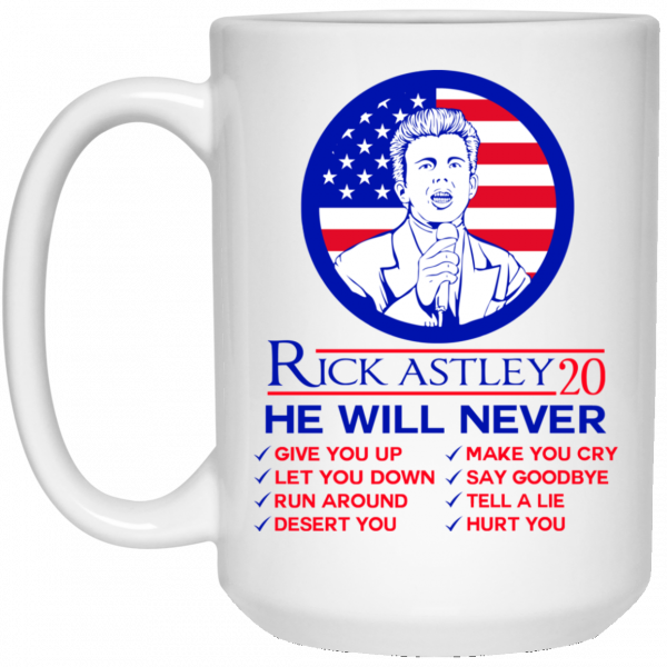 Rick Astley 2020 He Will Never Mug 3