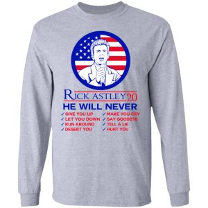 Rick Astley 2020 He Will Never T-Shirts, Hoodies, Sweatshirt 18