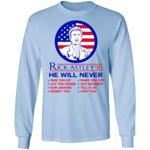 Rick Astley 2020 He Will Never T-Shirts, Hoodies, Sweatshirt 20