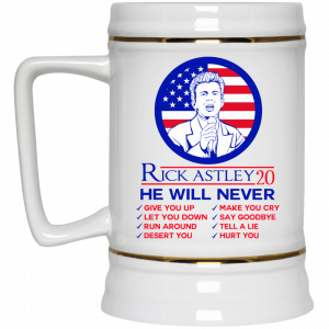 Rick Astley 2020 He Will Never Mug 7