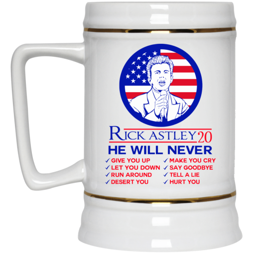 Rick Astley 2020 He Will Never Mug - Image 4