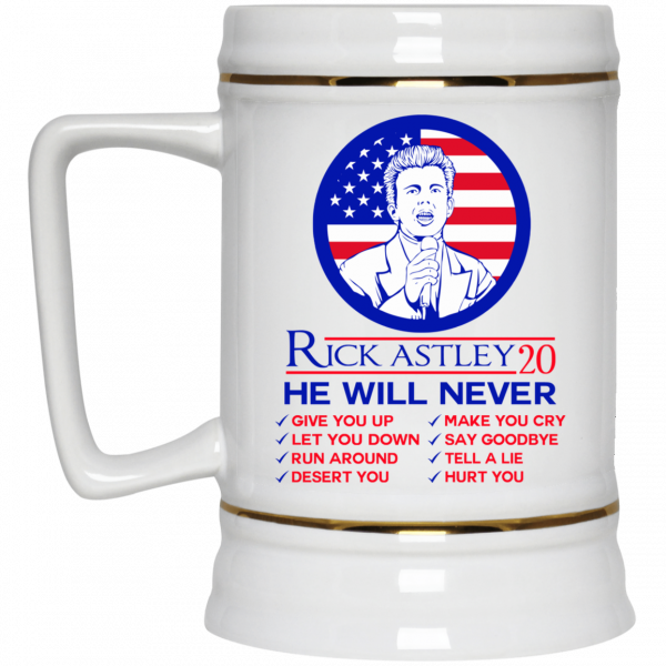 Rick Astley 2020 He Will Never Mug 4