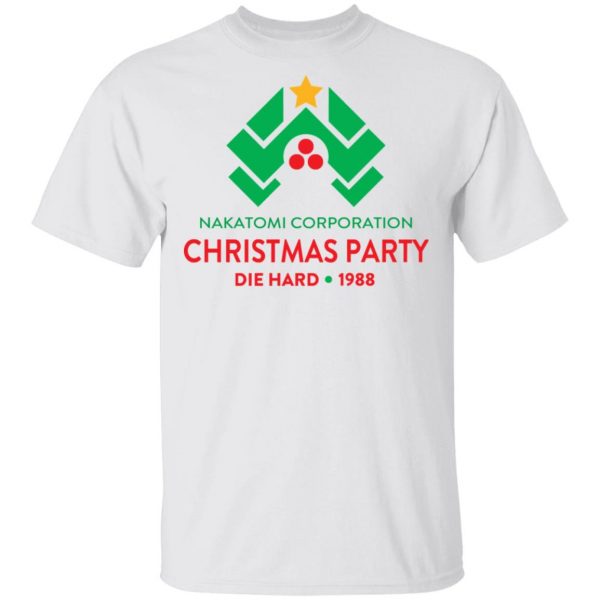 Nakatomi Corporation Christmas Party Die Hard 1988 T-Shirts, Hoodies, Sweatshirt 2