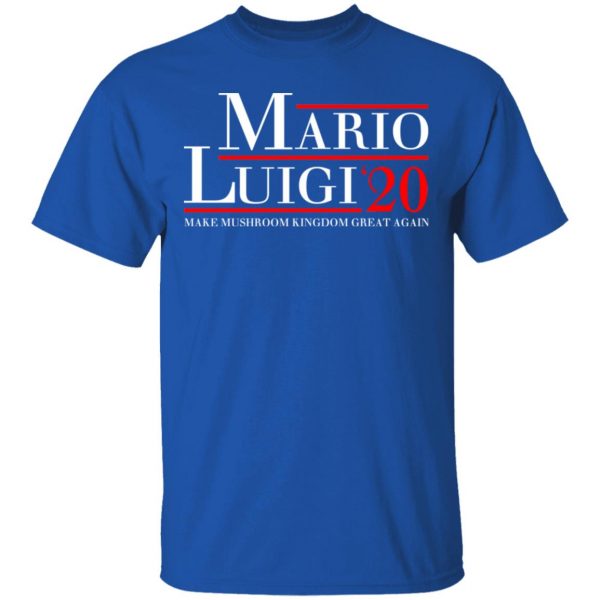 Mario Luigi 2020 Make Mushroom Kingdom Great Again T-Shirts, Hoodies, Sweatshirt 4