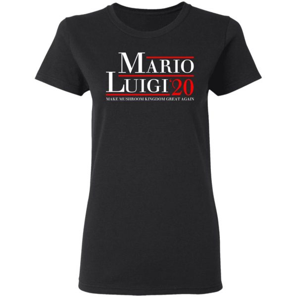Mario Luigi 2020 Make Mushroom Kingdom Great Again T-Shirts, Hoodies, Sweatshirt 5