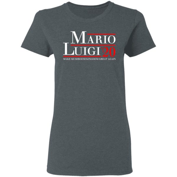 Mario Luigi 2020 Make Mushroom Kingdom Great Again T-Shirts, Hoodies, Sweatshirt 6