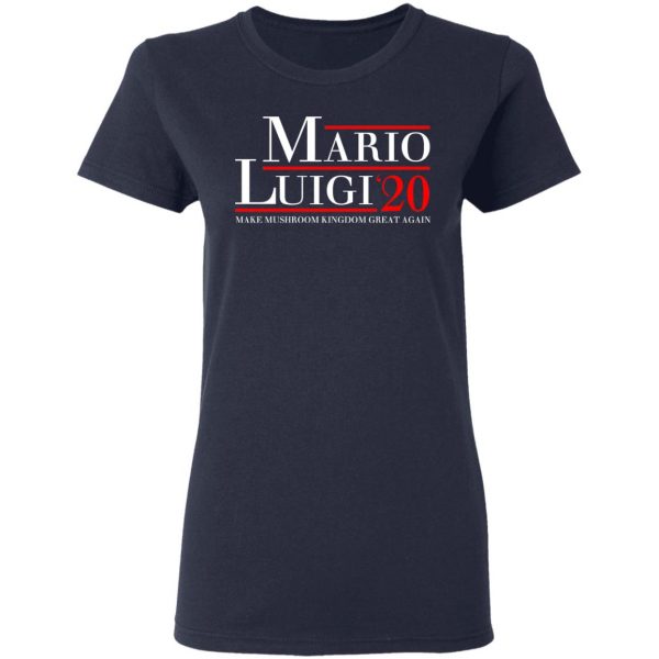 Mario Luigi 2020 Make Mushroom Kingdom Great Again T-Shirts, Hoodies, Sweatshirt 7