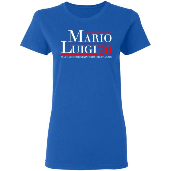 Mario Luigi 2020 Make Mushroom Kingdom Great Again T-Shirts, Hoodies, Sweatshirt 8