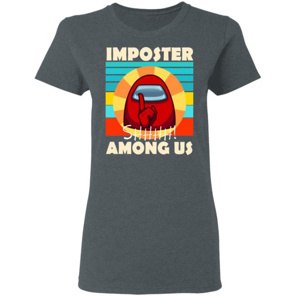 Imposter Shhhh Among Us T-Shirts, Hoodies, Sweatshirt Apparel 8