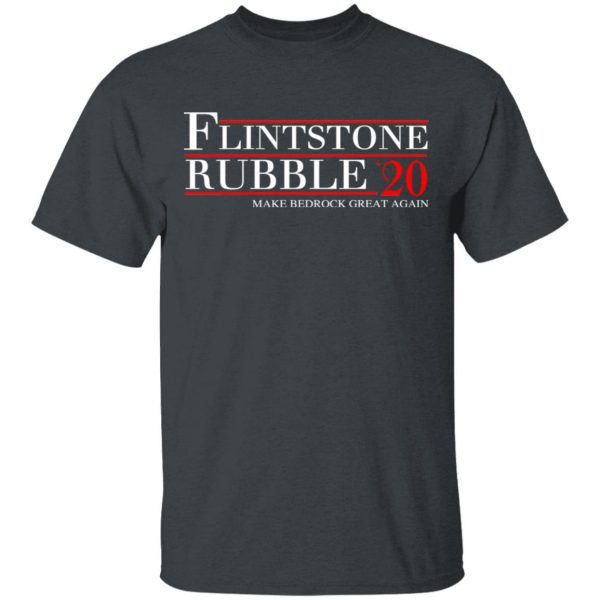 Flintstone Rubble 2020 Make Bedrock Great Again T-Shirts, Hoodies, Sweatshirt 2