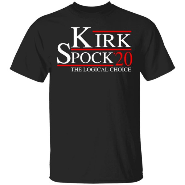Kirk Spock 2020 The Logical Choice T-Shirts, Hoodies, Sweatshirt 1
