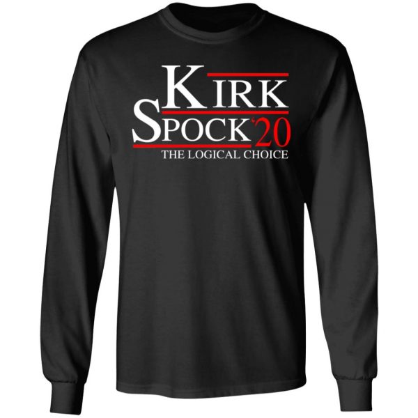 Kirk Spock 2020 The Logical Choice T-Shirts, Hoodies, Sweatshirt 9