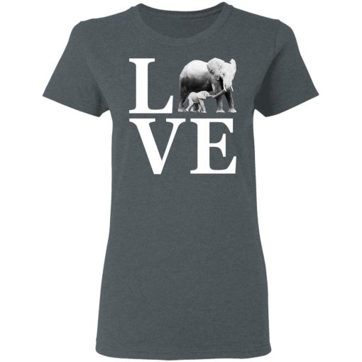 I Love Elephants Vintage Look Elephant T-Shirts, Hoodies, Sweatshirt - Image 3