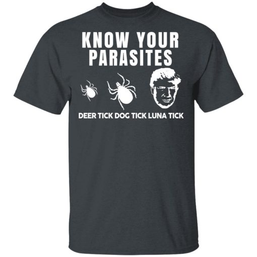 Know Your Parasites Deer Tick Dog Tick Luna Tick T-Shirts, Hoodies, Sweatshirt - Image 4