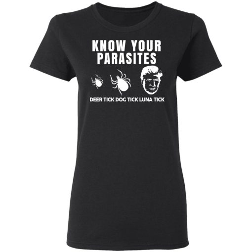 Know Your Parasites Deer Tick Dog Tick Luna Tick T-Shirts, Hoodies, Sweatshirt - Image 5