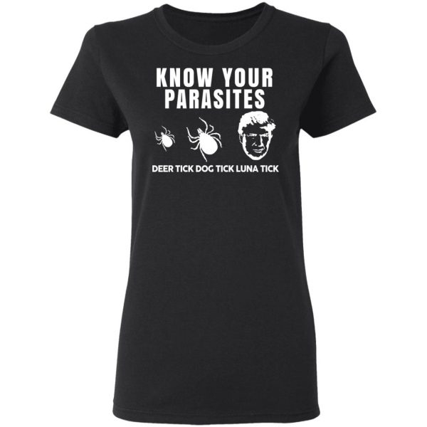 Know Your Parasites Deer Tick Dog Tick Luna Tick T-Shirts, Hoodies, Sweatshirt 5