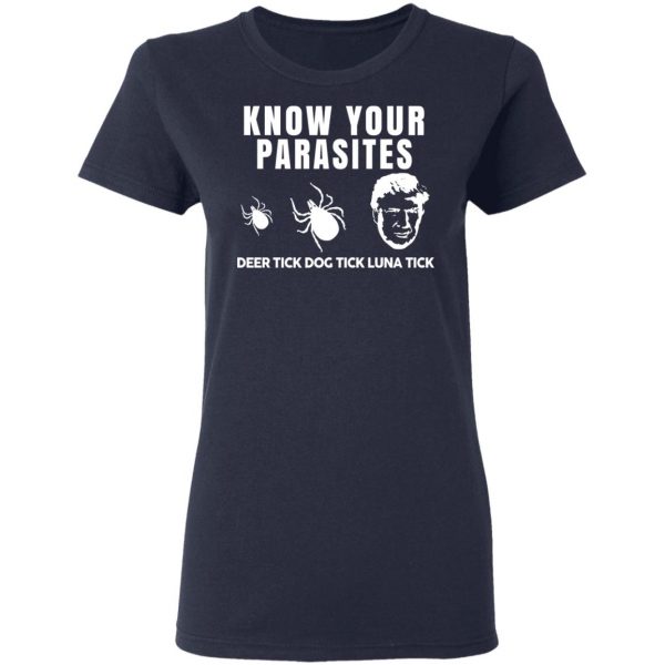 Know Your Parasites Deer Tick Dog Tick Luna Tick T-Shirts, Hoodies, Sweatshirt 7