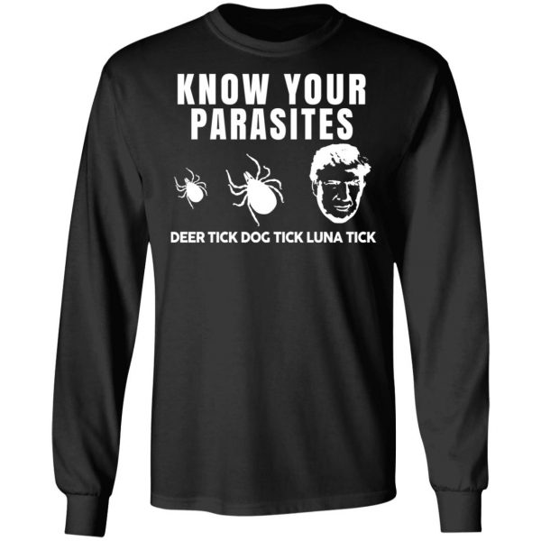 Know Your Parasites Deer Tick Dog Tick Luna Tick T-Shirts, Hoodies, Sweatshirt 9