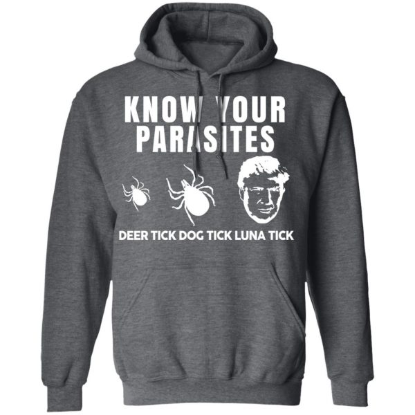 Know Your Parasites Deer Tick Dog Tick Luna Tick T-Shirts, Hoodies, Sweatshirt 12