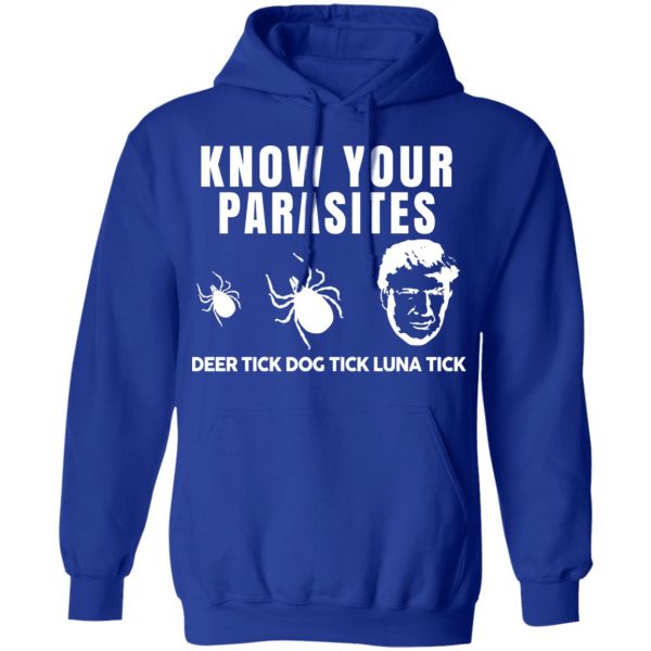Know Your Parasites Deer Tick Dog Tick Luna Tick T-Shirts, Hoodies, Sweatshirt 13