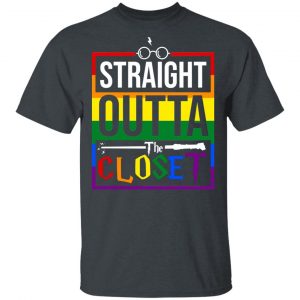 Straight Outta Closet Pride LGBT T-Shirts, Hoodies, Sweatshirt LGBT 2