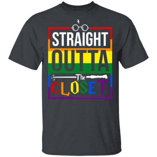 Straight Outta Closet Pride LGBT T-Shirts, Hoodies, Sweatshirt 2