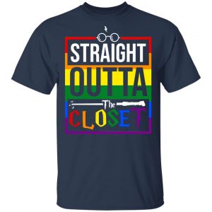 Straight Outta Closet Pride LGBT T-Shirts, Hoodies, Sweatshirt 15