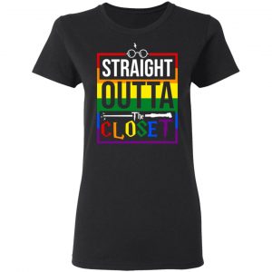 Straight Outta Closet Pride LGBT T-Shirts, Hoodies, Sweatshirt 17