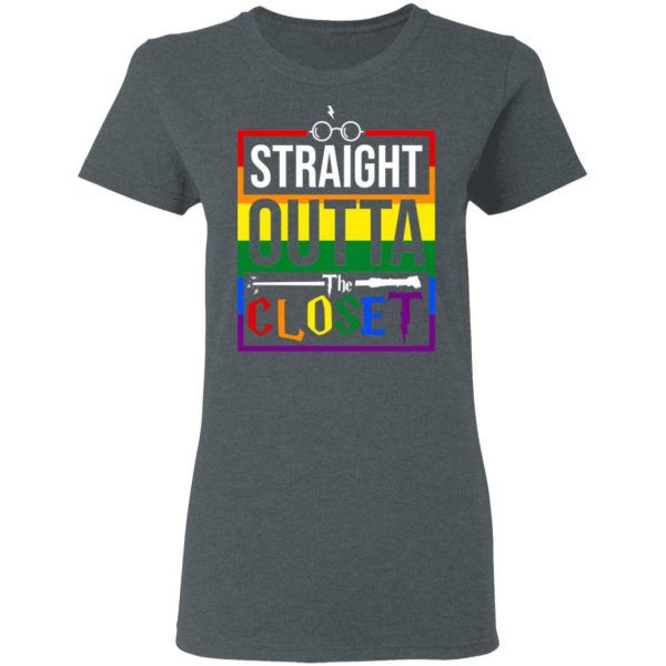 Straight Outta Closet Pride LGBT T-Shirts, Hoodies, Sweatshirt 6