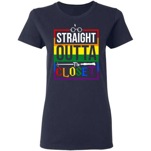 Straight Outta Closet Pride LGBT T-Shirts, Hoodies, Sweatshirt 7