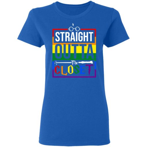 Straight Outta Closet Pride LGBT T-Shirts, Hoodies, Sweatshirt 8