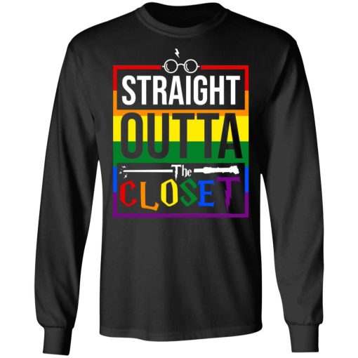 Straight Outta Closet Pride LGBT T-Shirts, Hoodies, Sweatshirt 9