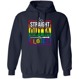Straight Outta Closet Pride LGBT T-Shirts, Hoodies, Sweatshirt 23