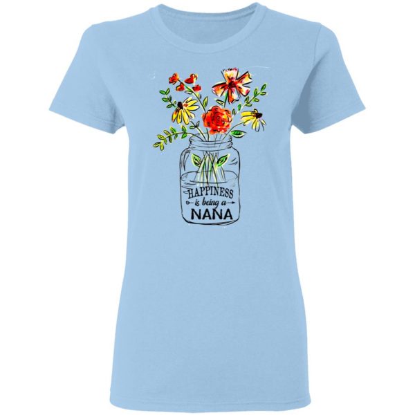 Happiness Is Being A Nana Flower T-Shirts, Hoodies, Sweatshirt 4