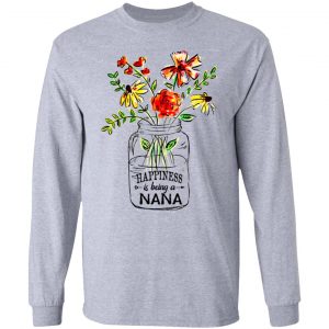 Happiness Is Being A Nana Flower T-Shirts, Hoodies, Sweatshirt 18