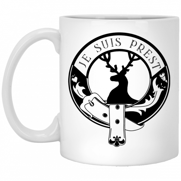 Je Suis Prest Logo Mug 1