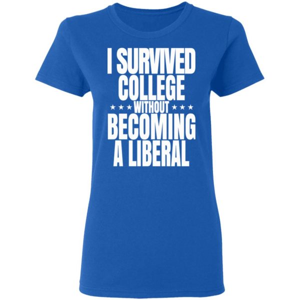 I Survived College Without Becoming A Liberal T-Shirts, Hoodies, Sweatshirt 8