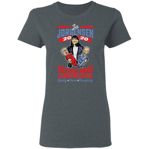 Jo Jorgensen 2020 The Only Adult In The Room T-Shirts, Hoodies, Sweatshirt - Image 6