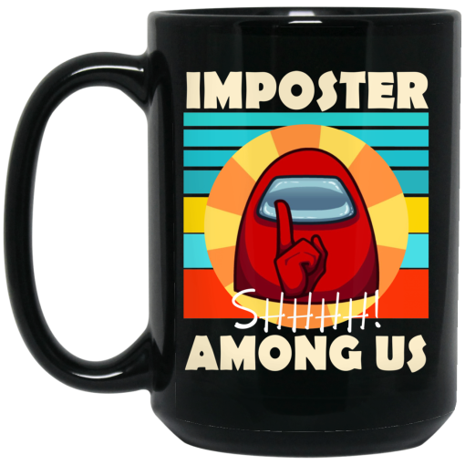 Imposter Shhhh Among Us Mug 2