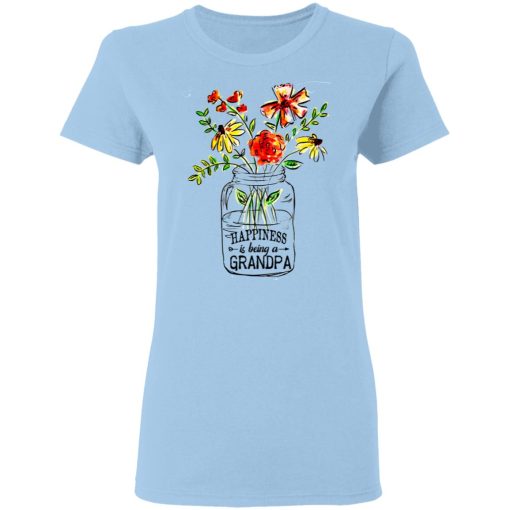 Happiness Is Being A Grandpa Flower T-Shirts, Hoodies, Sweatshirt 4