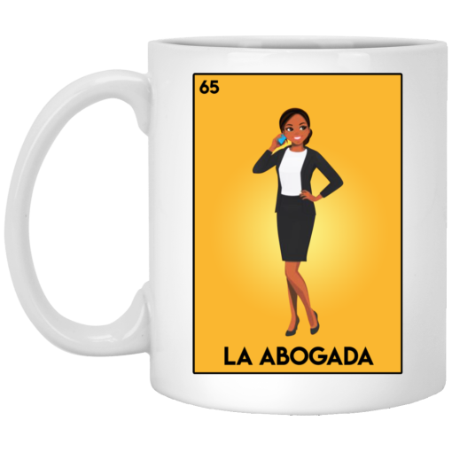 La Abogada White Mug 1