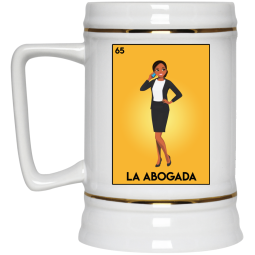 La Abogada White Mug 4