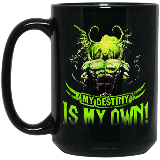 My Destiny Is My Own Black Mug 2