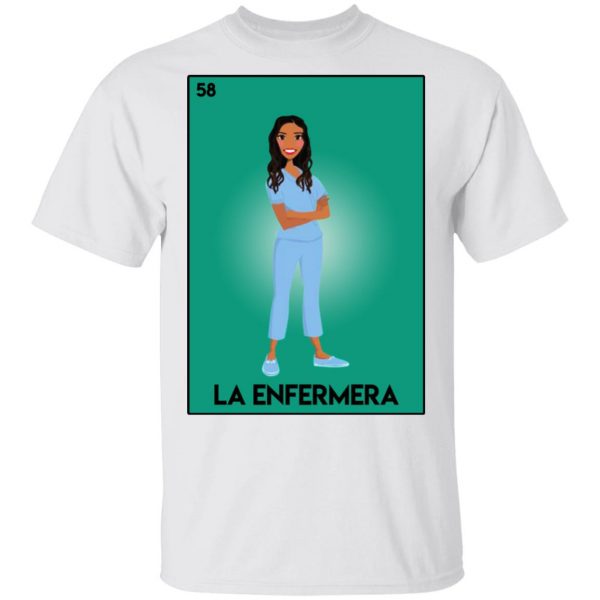 La Enfermera T-Shirts, Hoodies, Sweatshirt Mexican Clothing 4