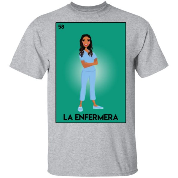 La Enfermera T-Shirts, Hoodies, Sweatshirt Mexican Clothing 5