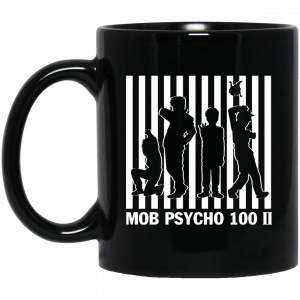 Mob Psycho 100 II Black Mug Coffee Mugs